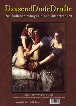 Cover der 25. Ausgabe des Midgard Magazins Dausend Dode Drolle